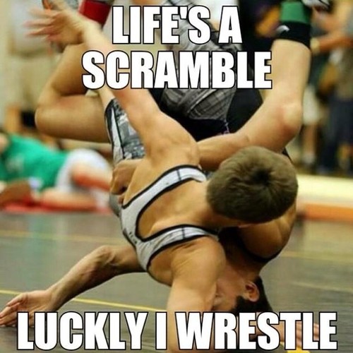 Life's a Scramble. Luckly I Wrestle. – WrestlingPod